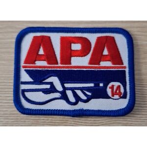 APA Pool Leagues 14 2014 Membership embroidered Iron on patch